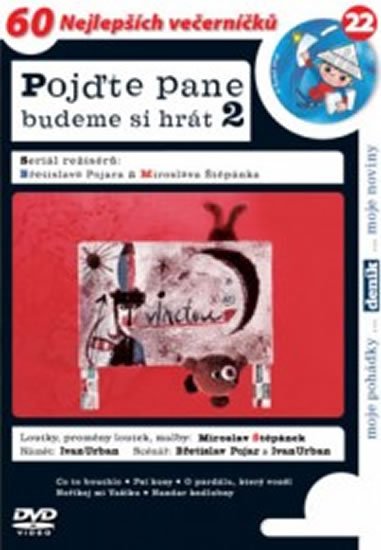 Pojar Břetislav: Pojďte pane, budeme si hrát 2. - DVD Pojar Břetislav: Pojďte pane, budeme si hrát 2. - DVD