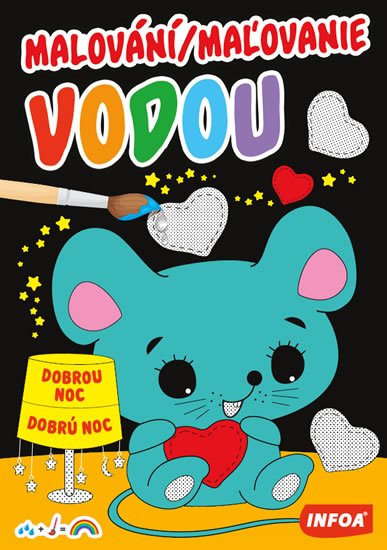 neuveden: Malování / Maľovanie vodou - Dobrou noc / Dobrú noc