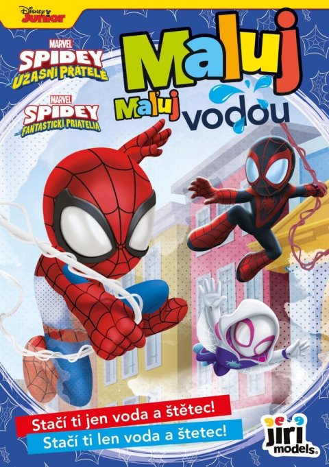 neuveden: Spidey - Maluj vodou A5