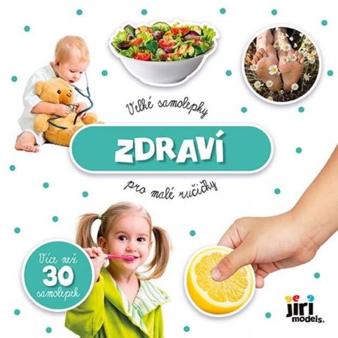 neuveden: Velké samolepky pro malé ručičky Zdraví