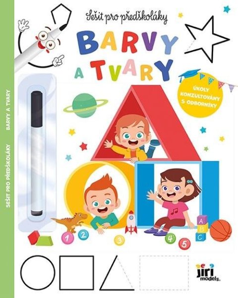 neuveden: Sešit pro předškoláky Barvy a tvary