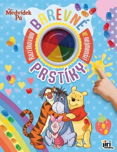 neuveden: Barevné prstíky Medvídek Pú