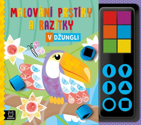 : Malování prstíky a razítky V džungli