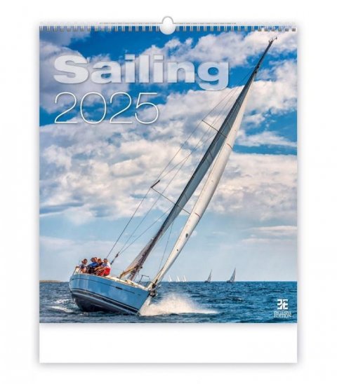 neuveden: Kalendář nástěnný 2025 - Sailing
