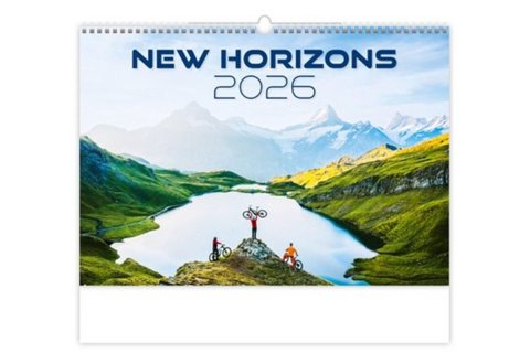 neuveden: Kalendář nástěnný 2026 - Horizons