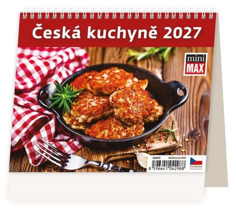 : Kalendář stolní 2027 - MiniMax Česká kuchyně