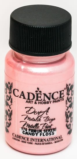 neuveden: Metalická akrylová barva Cadence Dora Metalic - cukrová vata / 50 ml neuveden: Metalická akrylová barva Cadence Dora Metalic - cukrová vata / 50 ml