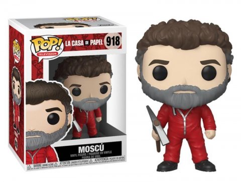 neuveden: Funko POP TV: La Casa de Papel - Moscú (Papírový dům)