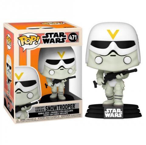 neuveden: Funko POP Star Wars: Concept Series - Snowtrooper (#471)