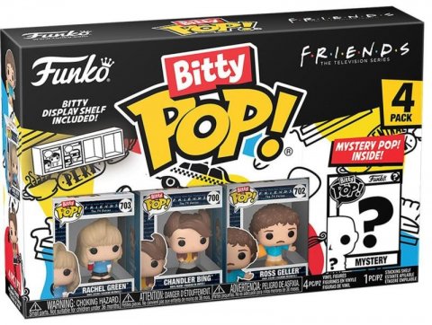 neuveden: Funko Bitty POP: Friends - 80s Rachel 4PK