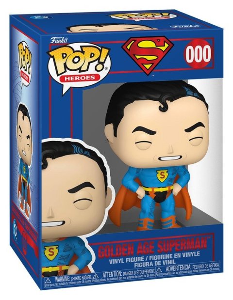 -: Funko POP Heroes: Superman - Golden Age Superman #000