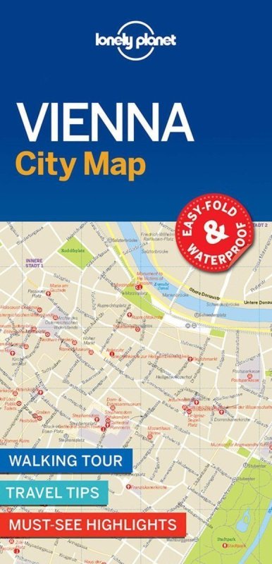 neuveden: Lonely Planet Vienna City Map 1.