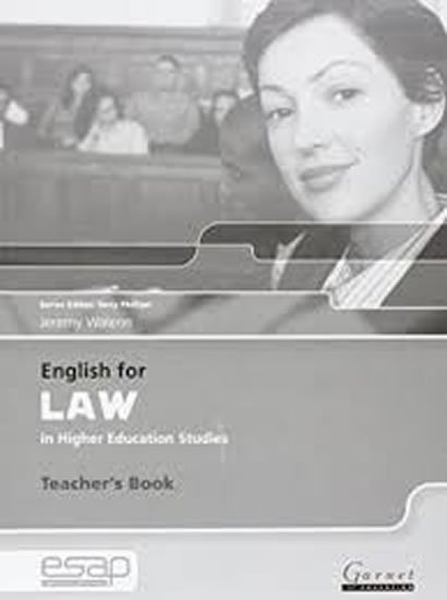 Walenn Jeremy: English for Law Teacher Book