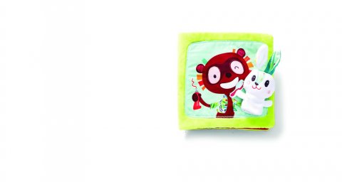 neuveden: Lilliputiens textilní knížka - Králíček zubařem