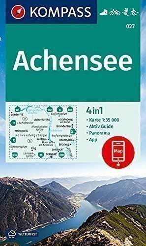 neuveden: Achensee 1:35 000 / turistická mapa KOMPASS 027