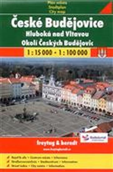 neuveden: České Budějovice mapa 1:15 000 neuveden: České Budějovice mapa 1:15 000