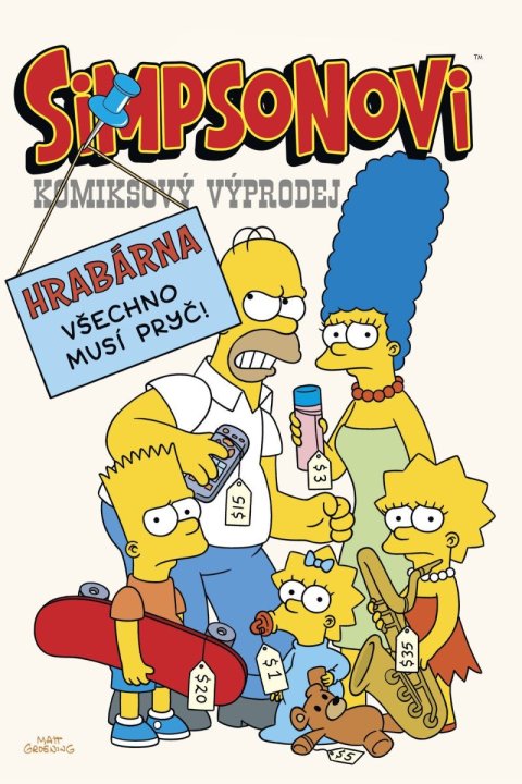 neuveden: Simpsonovi - Komiksový výprodej