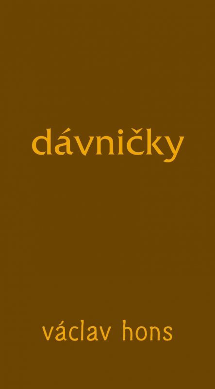 Hons Václav: Dávničky Hons Václav: Dávničky