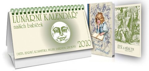 Trnková Klára: Kalendář 2020 Lunární + Magický zvěrokruh + Třináctý rok s Měsícem
