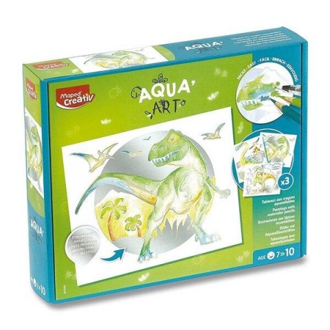 neuveden: Maped Kreativní sada Aqua´Art - Dinosauři