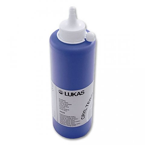 neuveden: LUKAS akrylová barva TERZIA - Cobalt blue 500 ml