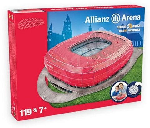 neuveden: 3D Puzzle Nanostad Germany - Allianz Arena fotbalový stadion Bayern Munchen