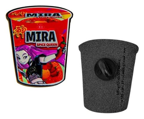 -: KPop Demon Hunters Odznáček - Mira Spice Queen Noodles