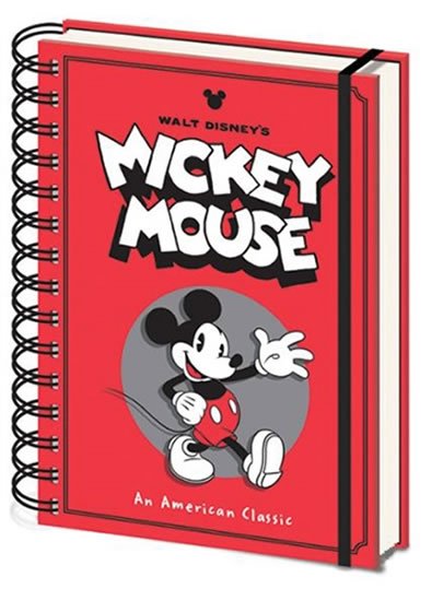 neuveden: Zápisník Disney - Mickey Mouse A5