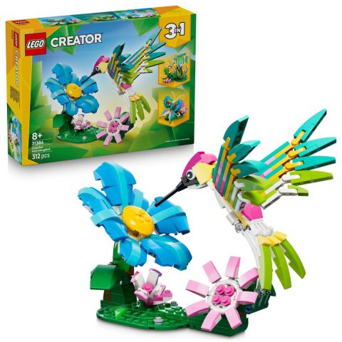 -: LEGO® Creator 31384 Divoká zvířata: Barevný kolibřík