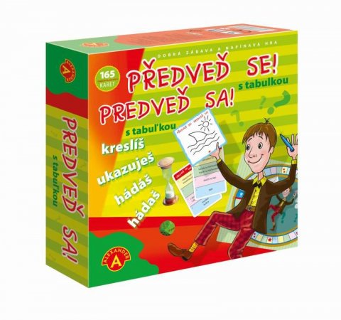 neuveden: PŘEDVEĎ SE! - s mazací tabulkou