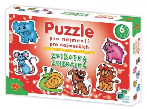 neuveden: Puzzle pro nejmenší - Zvířátka