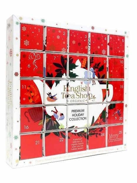 neuveden: English Tea Shop Čaj Adventní kalendář bio Puzzle/červený, 48 g, 25 ks neuveden: English Tea Shop Čaj Adventní kalendář bio Puzzle/červený, 48 g, 25 ks