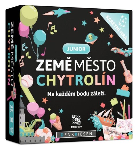 : Země město chytrolín: Junior - Karetní hra