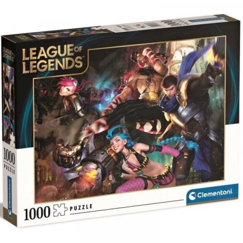 neuveden: Clementoni Puzzle Leauge of Legends NO.1 Champion 1000 dílků
