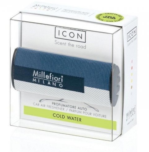 neuveden: Millefiori Milano Icon Cold Water / vůně do auta Textil Geometric