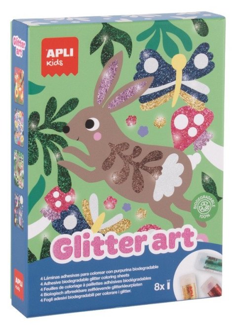 neuveden: APLI edukační hra s glittery - Glitter Art