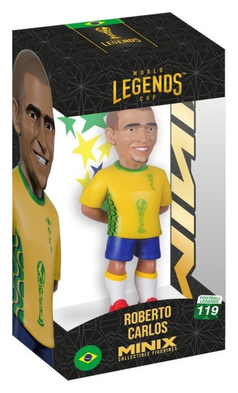 : MINIX Football Legends: World Cup Legends Brazil - Roberto Carlos #119