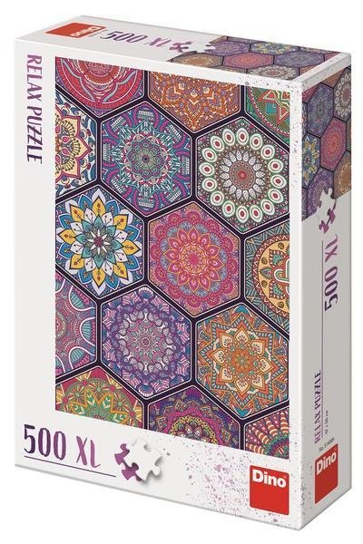 neuveden: Puzzle Mandaly 500 xl dílků relax