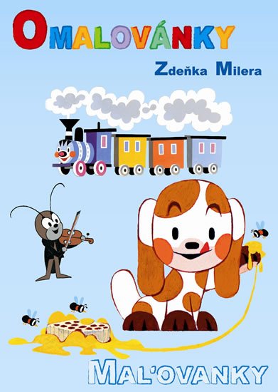Miler Zdeněk: Omalovánky Zdeňka Milera - omalovánky A4 Miler Zdeněk: Omalovánky Zdeňka Milera - omalovánky A4