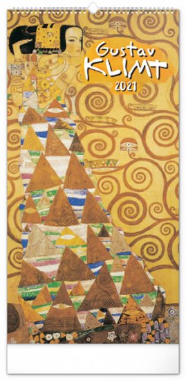 neuveden: Kalendář 2021 nástěnný: Gustav Klimt, 33 × 64 cm