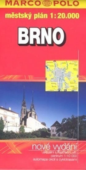 neuveden: Brno 1:20T městský plán MP