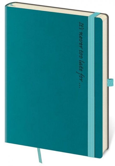 neuveden: Zápisník - Flexies-Petrol Blue - linkovaný L