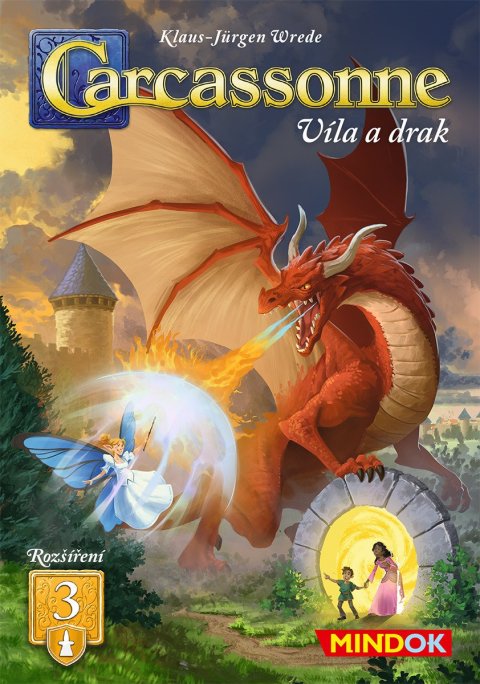 Wrede Klaus-Jürgen: Carcassonne: Víla a drak (Rozšíření 3) Wrede Klaus-Jürgen: Carcassonne: Víla a drak (Rozšíření 3)
