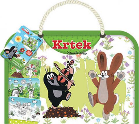 neuveden: Krtek - Kreslicí blok s podložkou