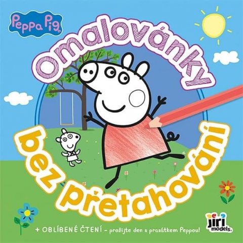 neuveden: Prasátko Peppa - Omalovánky bez přetahování