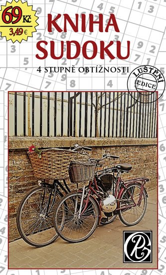 neuveden: Kniha sudoku - 4 stupně obtížnosti