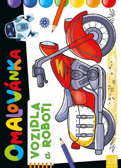 neuveden: Omalovánka Vozidla a roboti