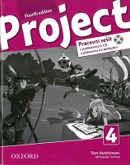 Hutchinson Tom: Project 4 Pracovní sešit s poslechovým CD a Project Online Practice (4th)