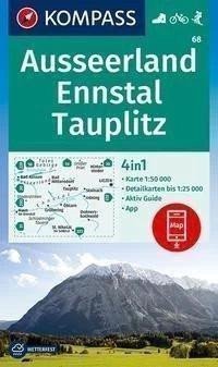 neuveden: Ausseerland, Ennstal, Tauplitz 1:50 000 / turistická mapa KOMPASS 68