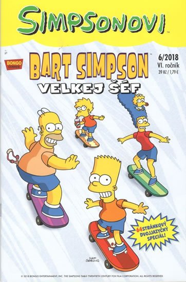 kolektiv autorů: Simpsonovi - Bart Simpson 6/2018 - Velkej šéf